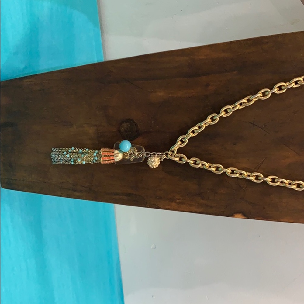 Lilly Pulitzer jellyfish necklace